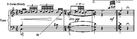 Musical notation example