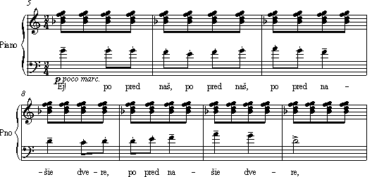 Musical notation example
