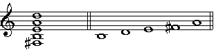 Musical notation example