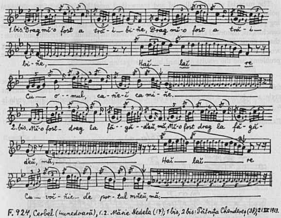 Musical notation example