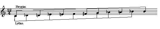 Musical notation example