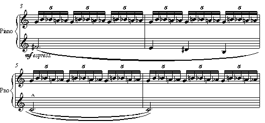 Musical notation example