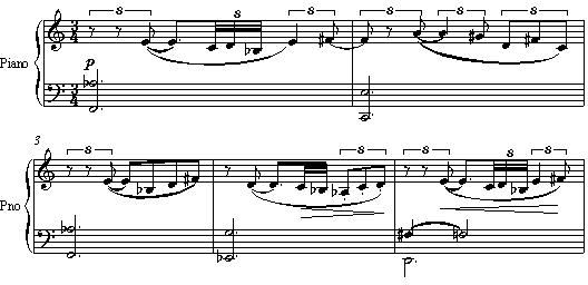 Musical notation example