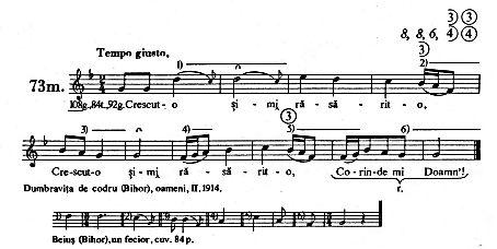 Musical notation example