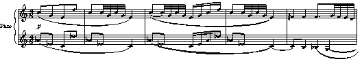 Musical notation example