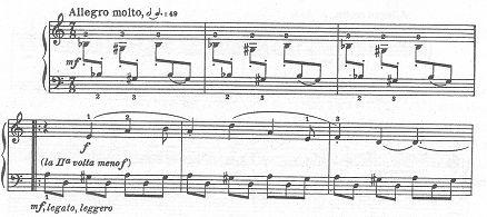 Musical notation example