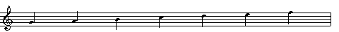 Musical notation example