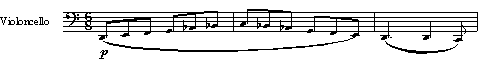 Musical notation example