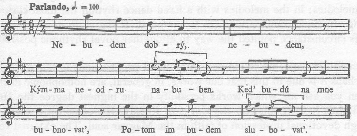 Musical notation example
