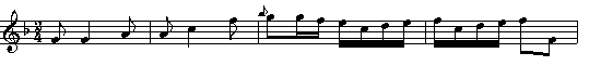 Musical notation example