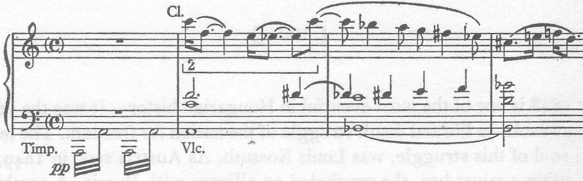 Musical notation example