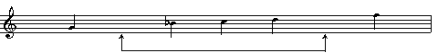 Musical notation example