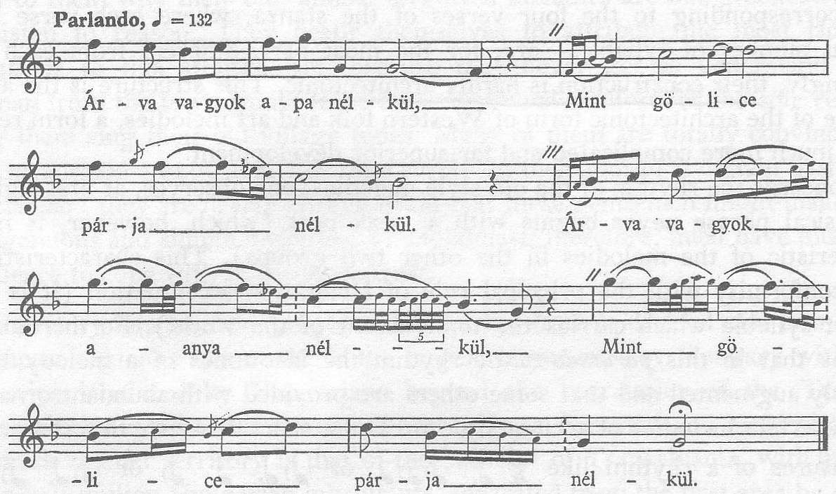 Musical notation example